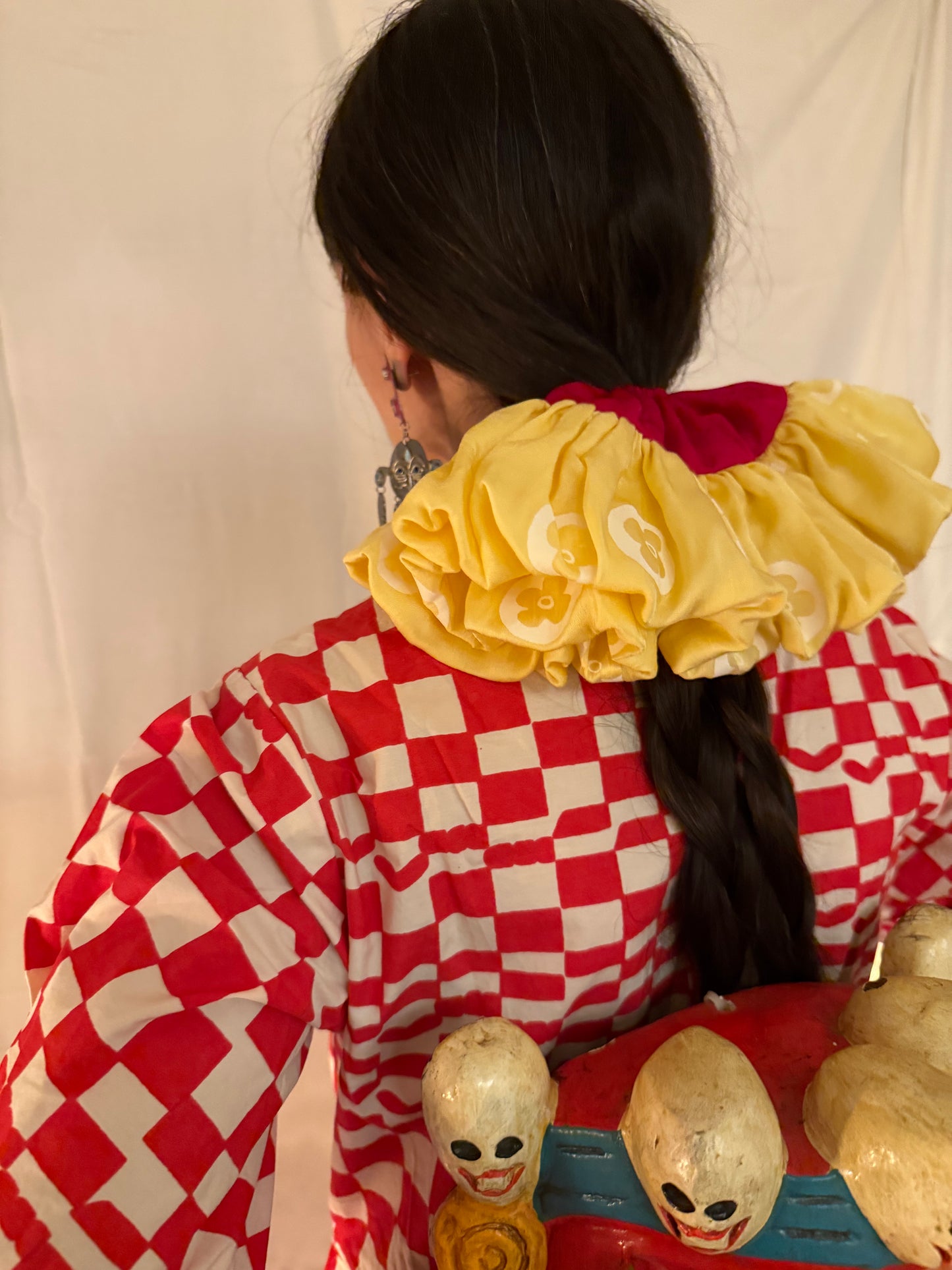 SUNFLOWER SCRUNCHIE