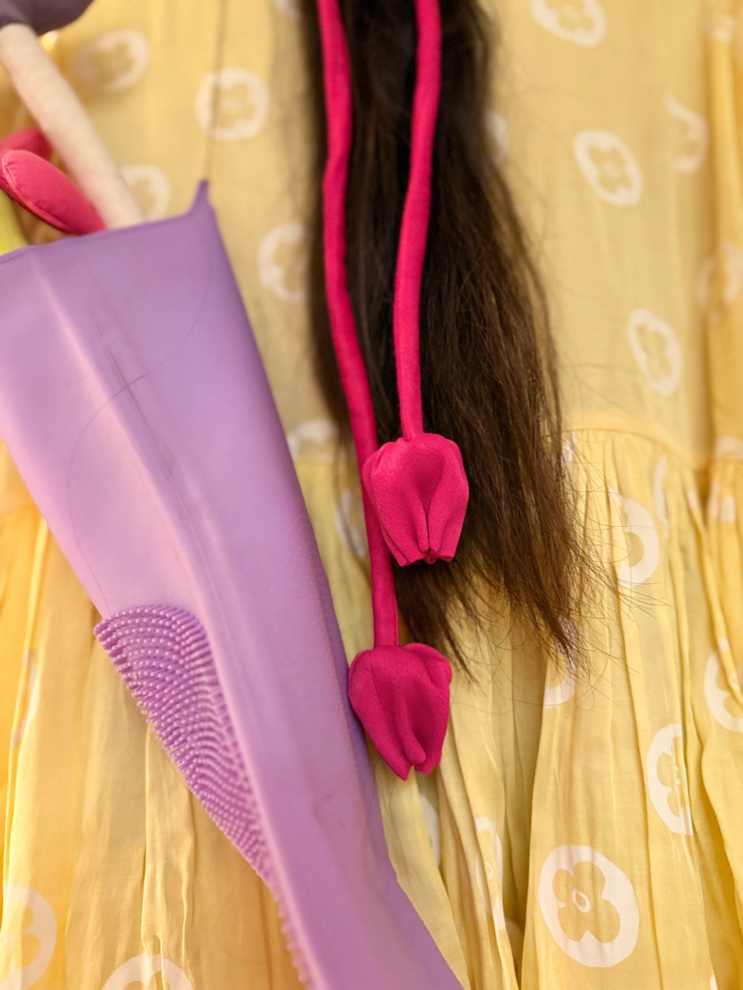 TULIP PINK SCRUNCHIE
