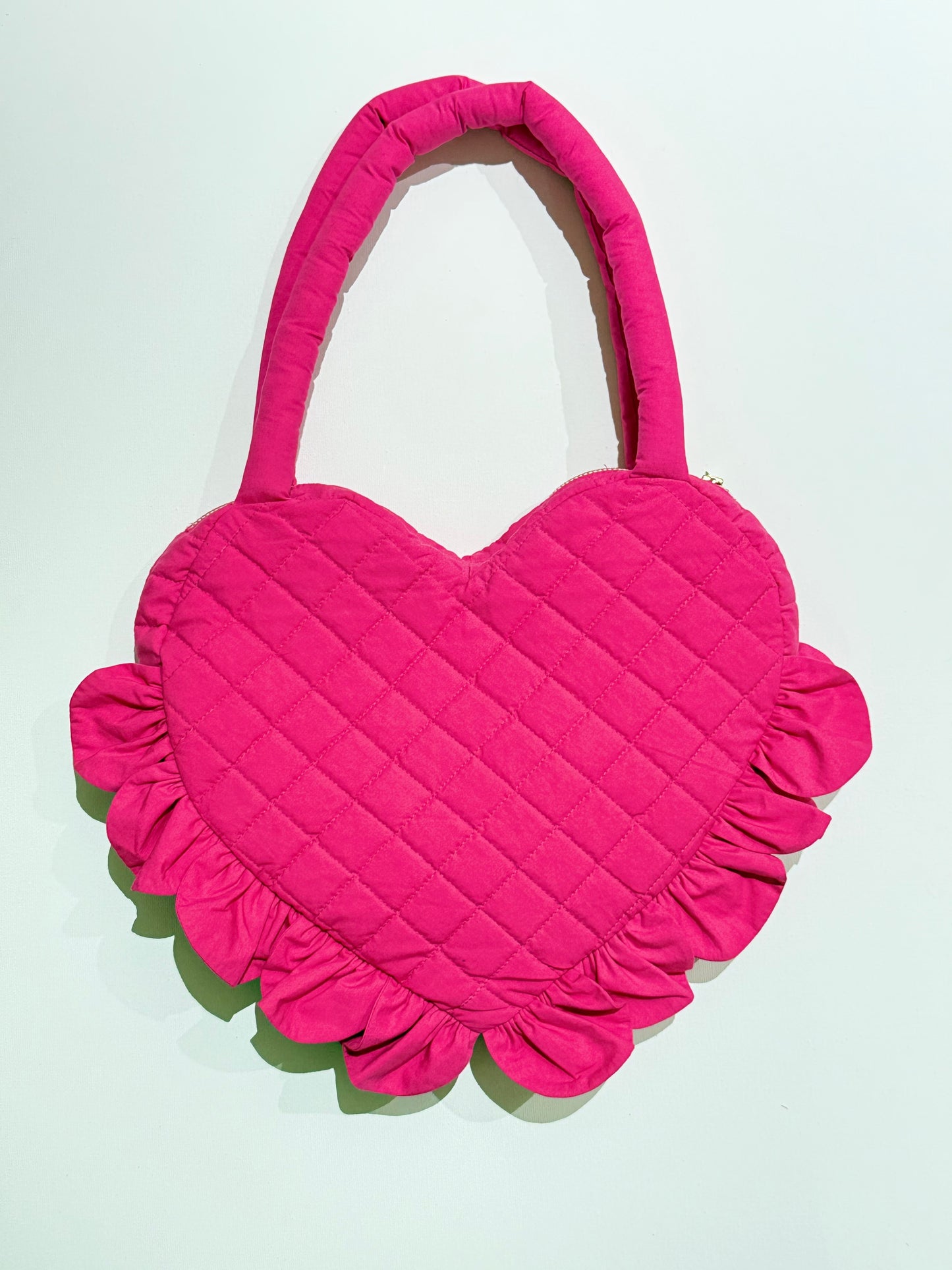 HEART QUILTED BAG