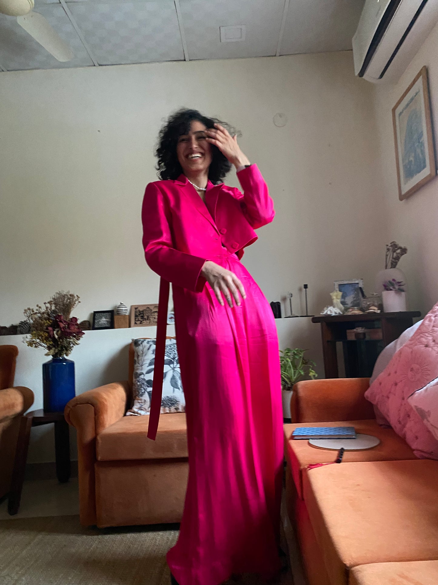 TARA PANTSUIT PINK