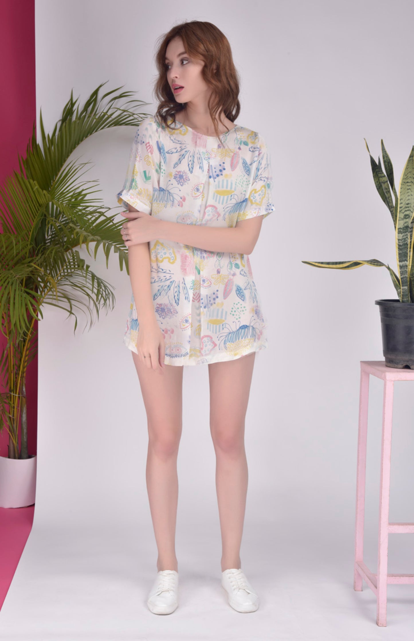 Ohh! Lovely Front Pleat Dress