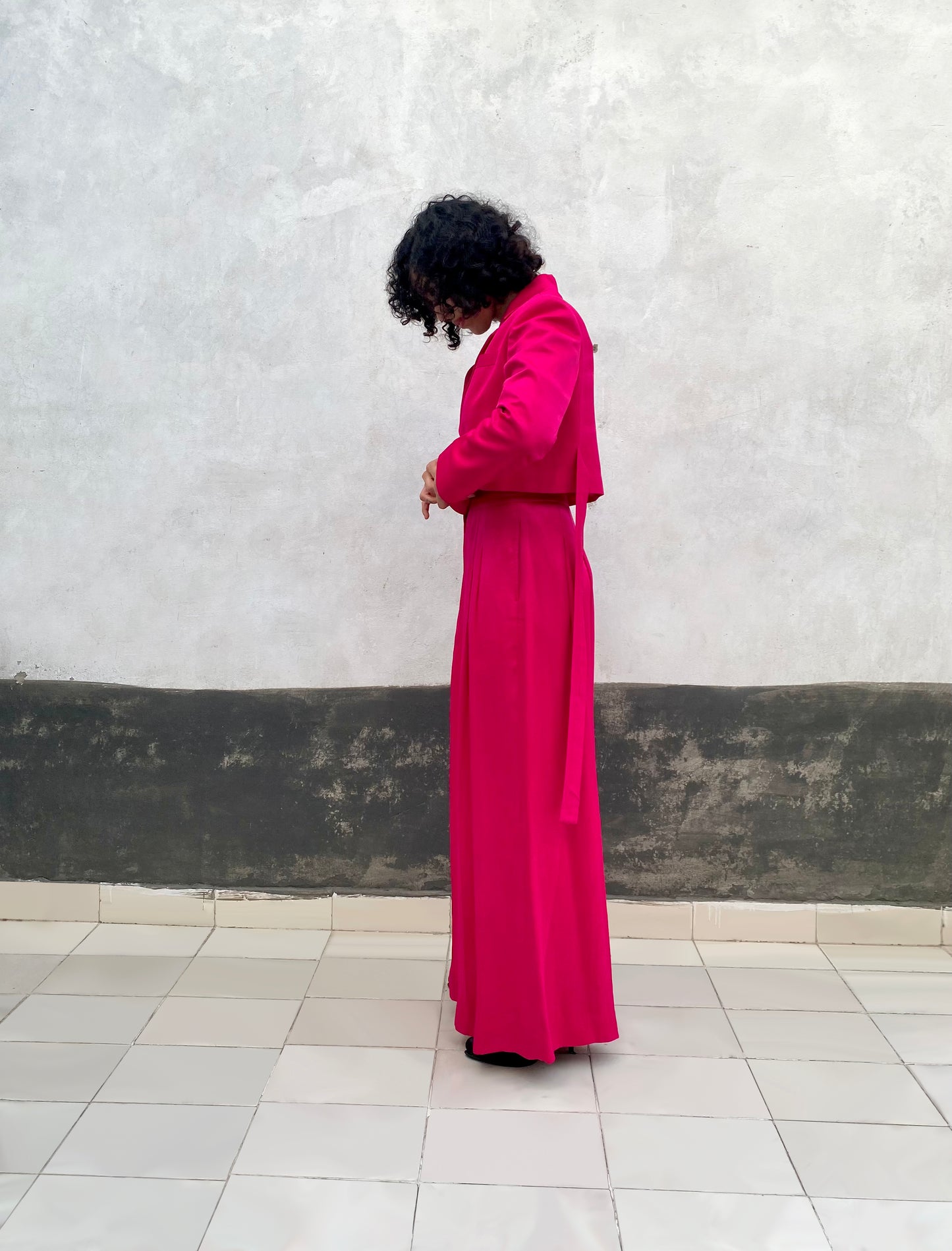TARA PANTSUIT PINK